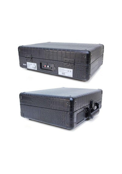 Pikap Suitcase Cr Series Siyah Elektronik Bluetooth Hoparlör Plakçalar Cw002-bl