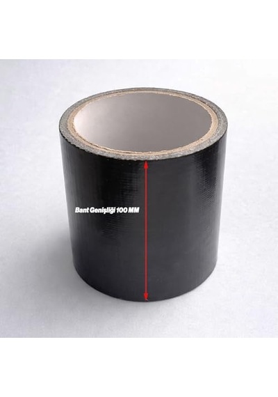 Ayrex Siyah Tamir Bandı 100 Mm X 10 Mt Yüksek Dayanımlı Su Geçirmez Güçlü Yapışkan Çok Amaçlı Onarım Band