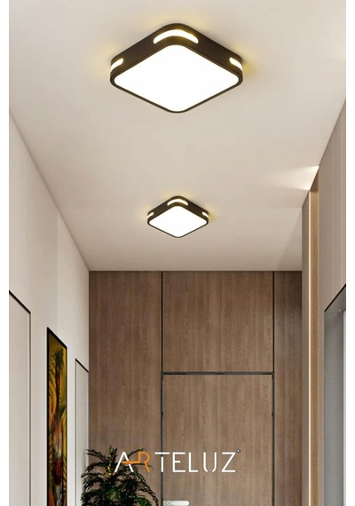 Arteluz Kare Model Modern Plafonyer Avize 30x30 Cm Diğer
