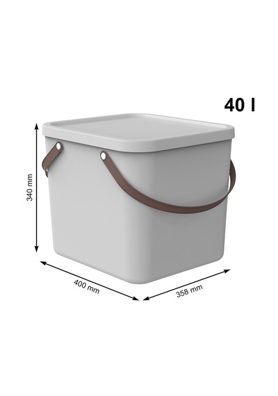 Albula Modern Depolama Kutusu 40l Beyaz