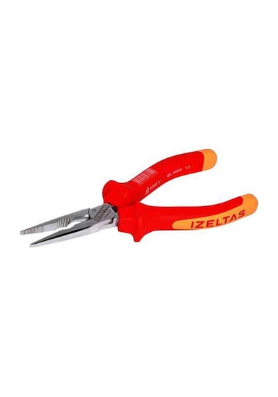 İzeltaş 180 MM 1000V İzoleli Düz Uzun Kargaburun