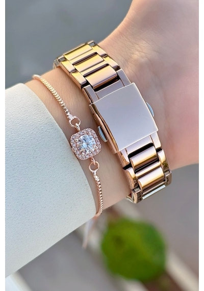 Ferrucci Fcgnct386 Kadın Kol Saati Rose Gold