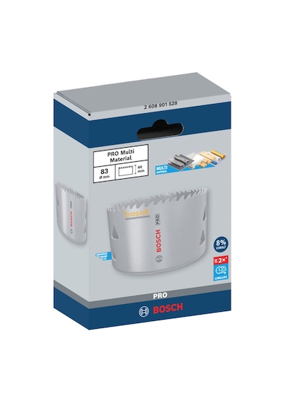 Bosch Pro 83 Mm Multi Vidalı Bi-metal Panç 2608901528