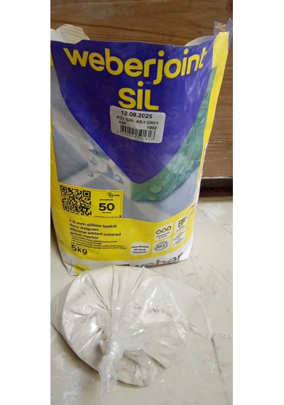 3 Kg Weber Jointsil Kül Gri Derz Dolgu