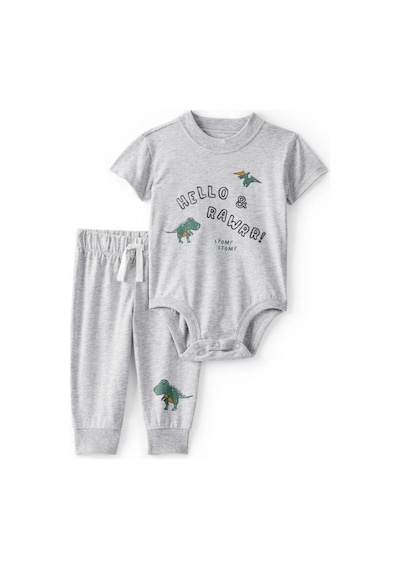 Carter's Erkek Bebek Body Pantolon Set 1u270510 Gri