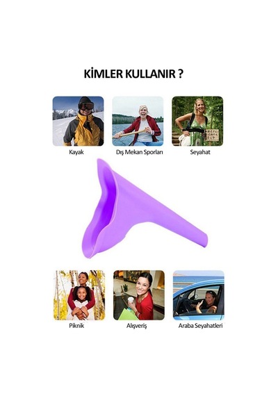 Emt Pazarlama Piez Kadınların İçin Hijyenik Ayakta İşeme Temiz Tuvalet Aparatı Diğer