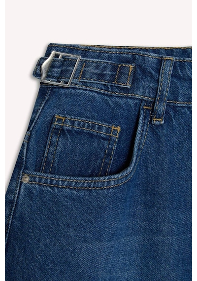 DeFacto Baggy Fit Yüksek Bel Uzun Jean Yıkamalı Pantolon E2156AX24WNNM34 DeFacto Baggy Fit Yüksek Bel Uzun Jean Yıkamalı Pantolon E2156AX24WNNM34