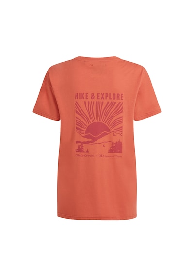 Craghoppers Bistort Ss Kadın T-shirt-turuncu