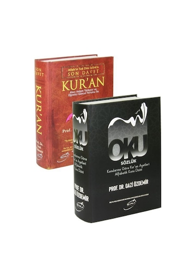 Son Davet Kur'an Ve Kur'an Ayetleri Alfabetik Sözlük 2 Kitap - Prof. Dr. Gazi Özdemir