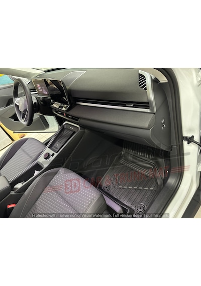 Volkswagen T-roc 2026 3d Paspas Kauçuk Kokusuz Havuzlu