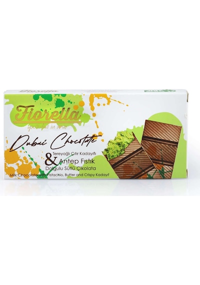 Fiorella Dubai Çikolatası 200 Gr. (1 Paket)