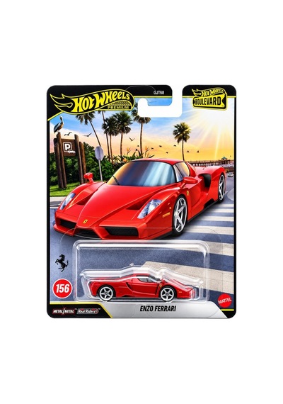 Hot Wheels Boulevard Premium Araçlar Enzo Ferrari Gjt68 - Jhw22 Kırmızı