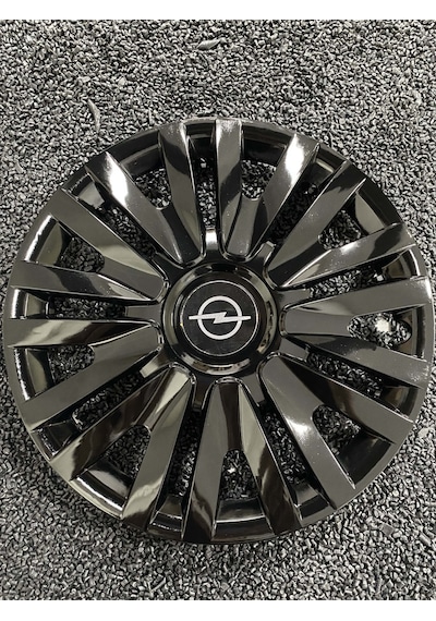 Opel Vectra 15" Inç Kırılmaz Jant Kapağı Siyah 4 Adet /5911syhopel/