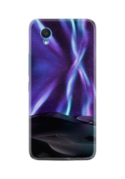 Alcatel 1 2022 Kılıf Resimli Desenli Silikon Platinium Series Kuzey Iışkları 1864