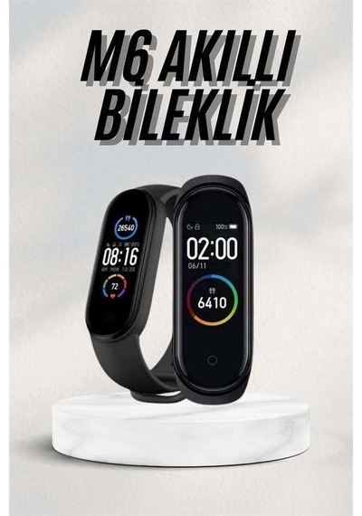 Spor Takibi Özellikli Akıllı Bileklik Android Ve Apple Uyumlu iOS Uyumlu