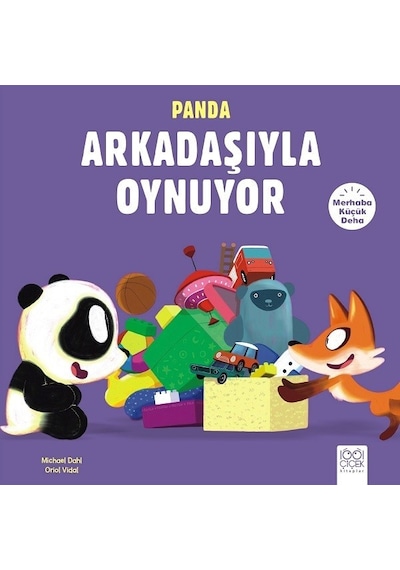 Panda Arkadaşıyla Oynuyor-Merhaba K - Michael Dahl - 1001 Çiçek