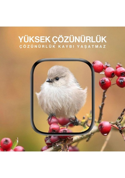 Apple Watch 10. Nesil 46mm Uyumlu 3d Full Ekran Koruyucu Çok Renkli