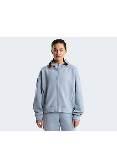 The North Face W Jaida Full Zip Hooded Jacket Kadın Günlük Ceket Nf0a8g8kfm21 Gri