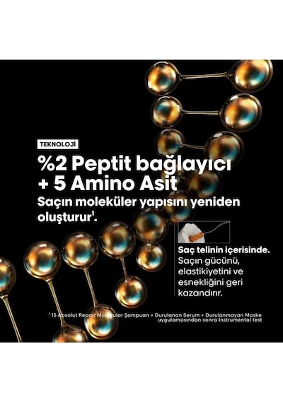 L'Oréal Professionnel Absolut Repair Molecular Leave-ın Durulanmayan Maske 50 Ml