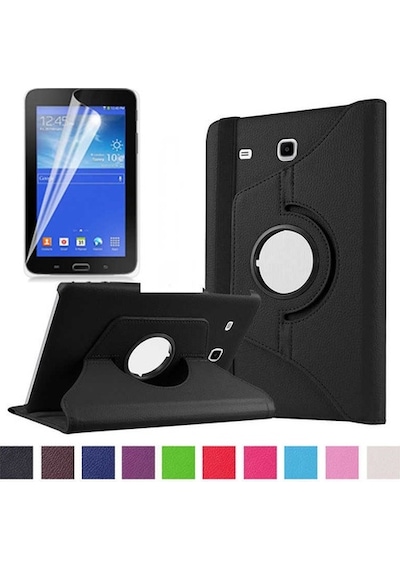 Galaxy Uyumlu Tab 3 Lite 7.0 T110 Zore Dönebilen Standlı Tablet Kılıfı
