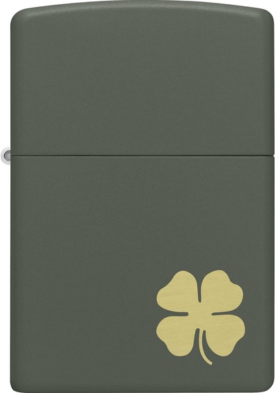 Zippo 221 Four Leaf Clover Design Çakmak - 49796-093918