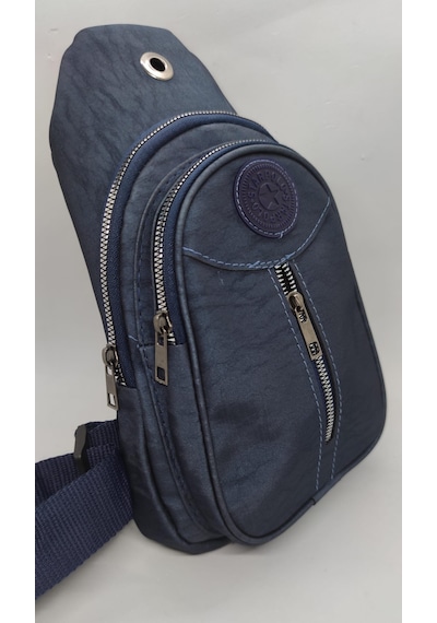 İpek Body Bag Unisex Çapraz Çanta Lacivert
