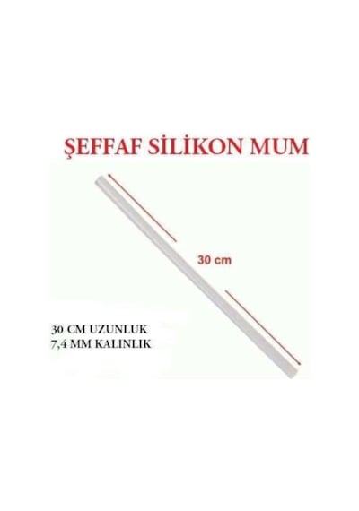 10 Adet Ince Silikon Sıcak Silikon Mum Silikon 1.kalite Sıcak Çubuk Mum Silikon Sıcak Silikon Mum