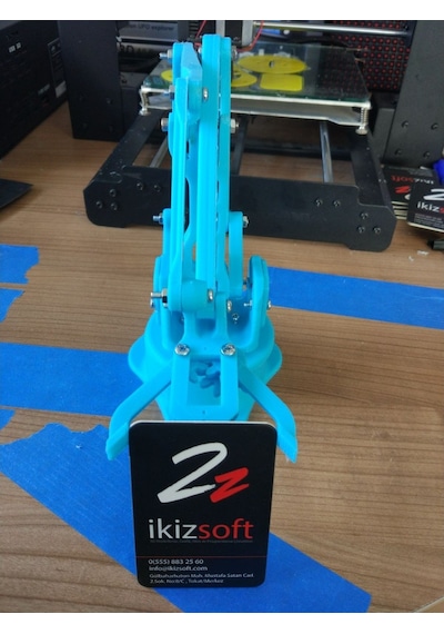 Arduino Robot Kol Kiti 4 Adet Servo ve Vidalar 2 Joystick