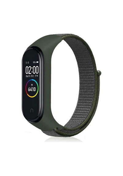 Xiaomi Mi Band 6 Uyumlu Krd-03 Hasır Kordon No15
