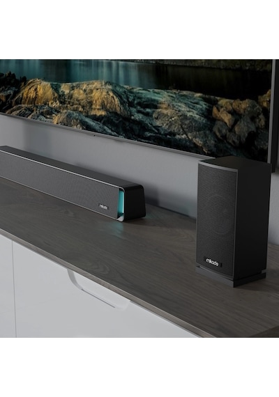 Mıkado Md-sbt35, 160w, 5+1, Masaüstü, Bt/aux/usb/hdmı/optıcal, Soundbar, Siyah Kasa, Ev Sinema Siste