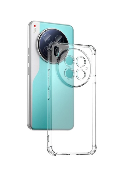 Kvy Tecno Camon 40 Premier 5g Kamera Korumalı Süper Silikon Kılıf Şeffaf