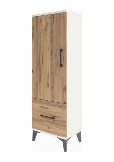 Arges Dolap Tek Raflı Tek Çekmeceli Tek Askılı 44x30x134 Aytaşı-çam Aytası Arges Dolap Tek Raflı Tek Çekmeceli Tek Askılı 44x30x134 Aytaşı-çam Aytası