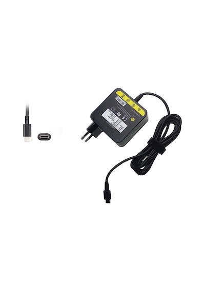 Teknikshop Lenovo Uyumlu Ideapad Flex 5-15Itl05 (82Ht) Adaptör Şarj Cihazı (Type-C)