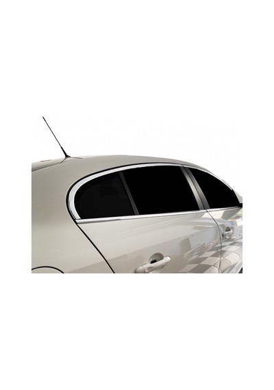 S-dizayn Renault Fluence Krom Cam Çerçeve Seti 8 Prç 2010-2016 A+ Kalite
