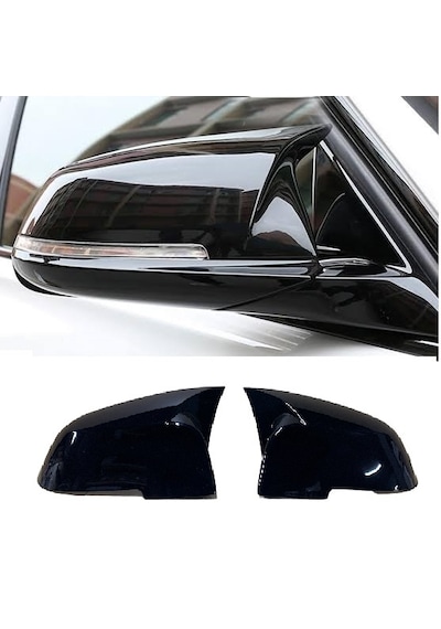 F30 Bmw F30 Ayna Kapağı F32 F20 Yarasa M3 Batman Piano Black Ayna