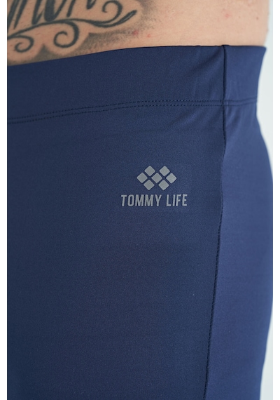 Tommylife Tommy Life İndigo Arka Bilek Baskı Detaylı Yüksek Bel Slim Fit Aktif Spor Erkek Tayt - 84988 İndigo Tommylife Tommy Life İndigo Arka Bilek Baskı Detaylı Yüksek Bel Slim Fit Aktif Spor Erkek Tayt - 84988 İndigo
