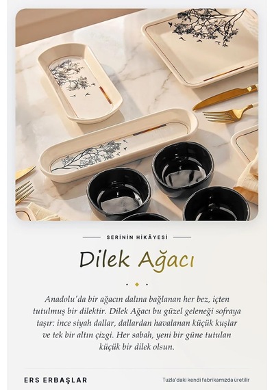 Tr Dilek Ağacı 14 Parça 6 Kişilik Kahvaltı Takımı Diğer