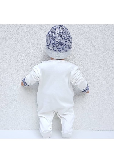 Aykor Tekstil Şehzade Tulum Bebek Mevlüt Seti Mavi