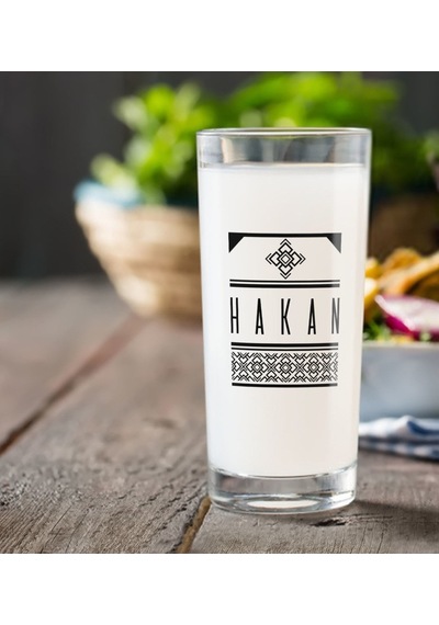 Kişiye Özel Renkli Baskılı İsimli Rakı Bardağı-21
