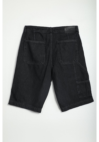 Banny Jeans Erkek Cep Detaylı %100 Pamuk Rahat Kesim Antrasit Jean Kapri Antrasit