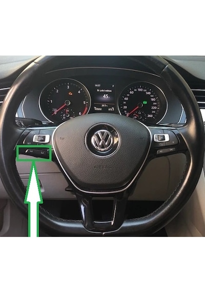 Passat B8 Direksiyon Ses Açma Kapama Tuşu Düğmesi