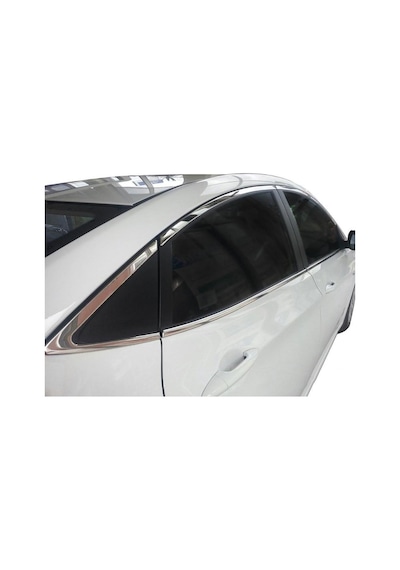 Hyundai Accent Blue Krom Cam Çerçevesi Set 2016-2019 14 Parça