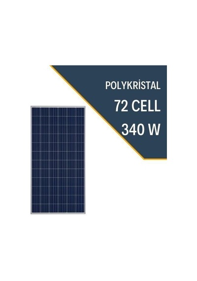 340W POLYKRISTAL GÜNEŞ PANELİ