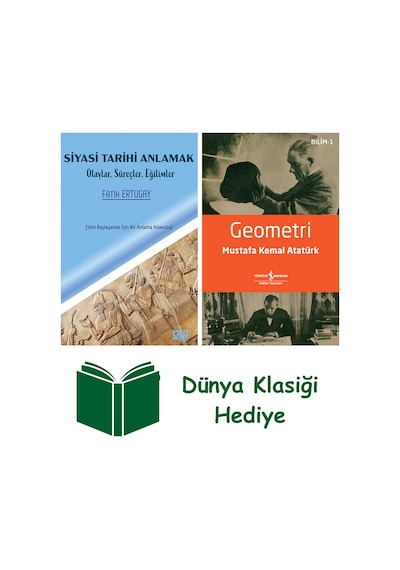 Siyasi Tarihi Anlamak + Geometri + Dünya Klasiği Hediye