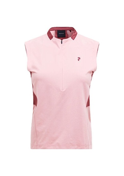Peak Performance W Mountaın Breath Sl Polo Kadın Günlük Tişört G80812020t Pembe