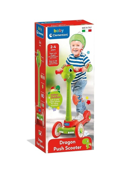 17738 Baby Clementoni - Dragon Skooter Çok Renkli