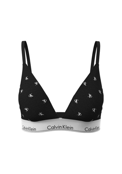 Calvin Klein Kadın Siyah Lightly Lined Üçgen Sütyen-13384 Siyah