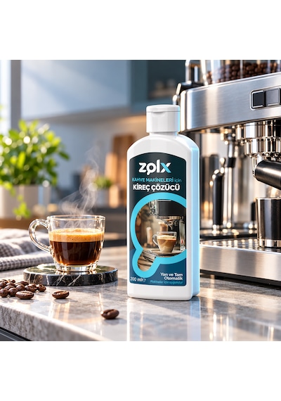 Zolx Espresso Special Profesyonel Kahve Makinesi Kireç Temizleyici Renksiz