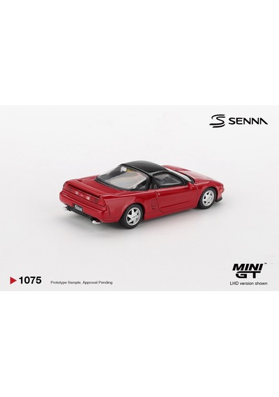 Mini Gt 1:64 Honda Ns-x Prototype 1989 Ayrton Senna Sürücü Figürlü Mgt01075 Kırmızı