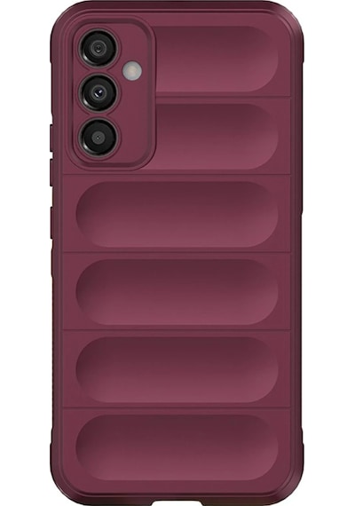 Newface - 695 - Samsung Galaxy Uyumlu A15 4g Kılıf Optimum Silikon - Csmo-tex - - Bordo